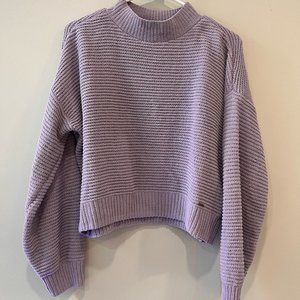 Hollister Mock-Neck Cropped Sweater